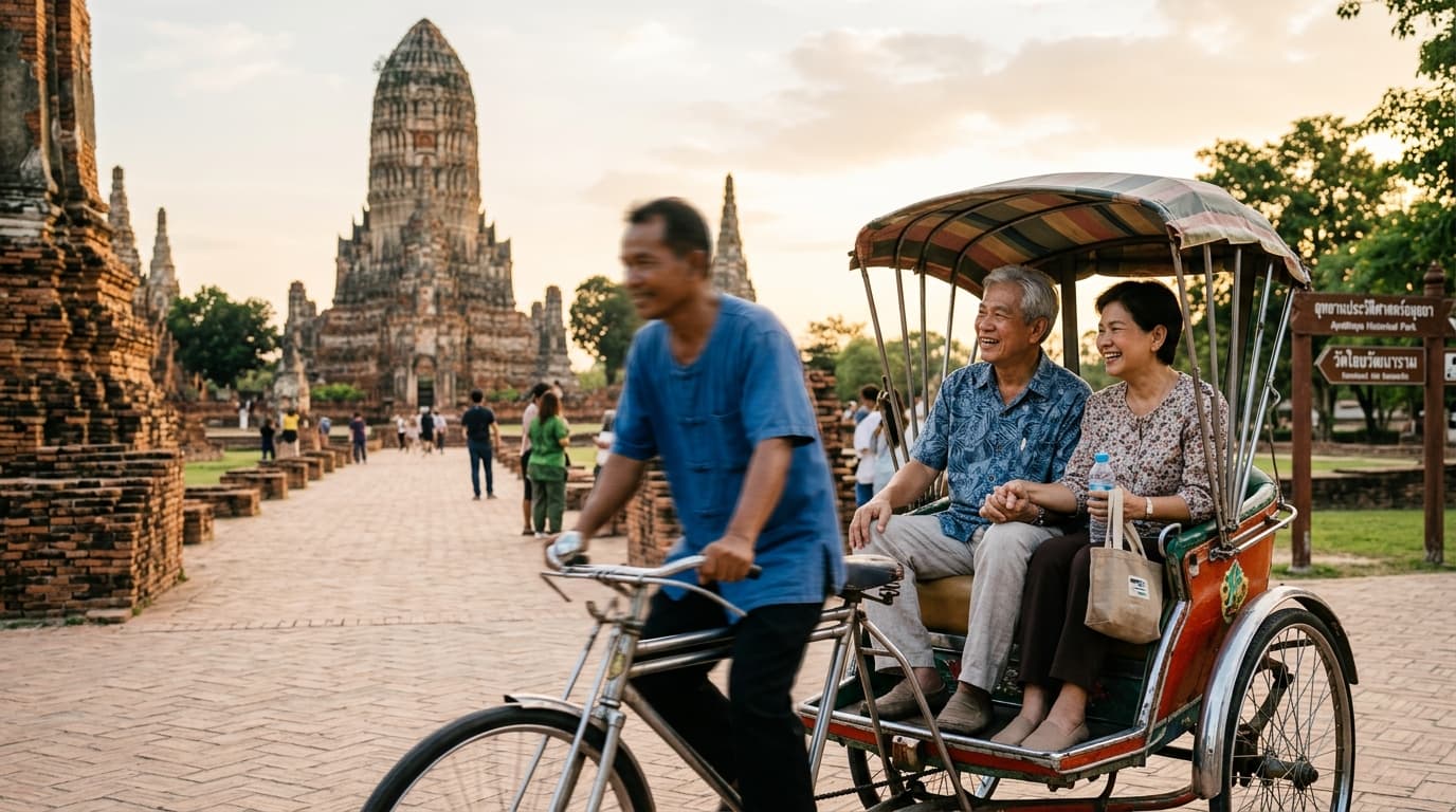 อยุธยา 1 วัน: อุทยานประวัติศาสตร์ เดินสบาย ไม่เร่งร้อน