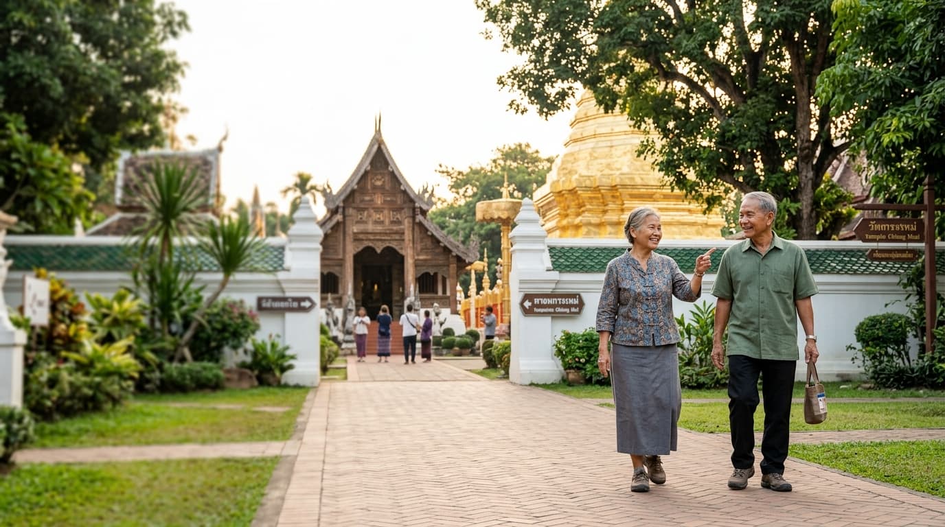 เชียงใหม่ 5 วัด ที่ทางเดินเรียบ เหมาะกับคนรุ่นใหญ่