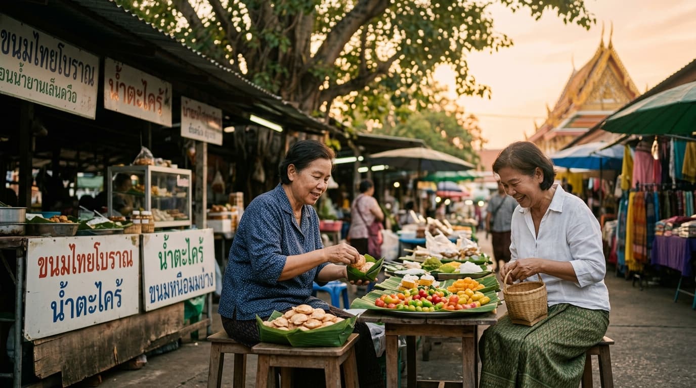 ขนมไทยโบราณ — 5 ชนิดที่คนรุ่นใหญ่จำได้ แต่คนรุ่นใหม่ไม่เคยลอง